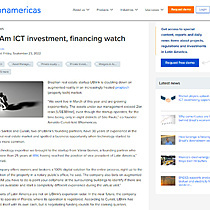 LatAm ICT investment, financing watch